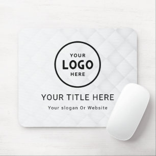Alfombrilla De Ratón Logotipo de negocio minimalista moderno