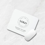 Alfombrilla De Ratón Logotipo de negocio simple y Personalizado de empr<br><div class="desc">Esta moderna y profesional almohadilla de ratón,  con el logotipo del personalizado,  es ideal para sus necesidades empresariales y promocionales. Añade fácilmente el logotipo deseado haciendo clic en la opción "personalizar".</div>
