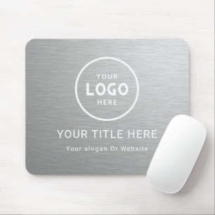Alfombrilla De Ratón Logotipo de negocios Minimalista moderno