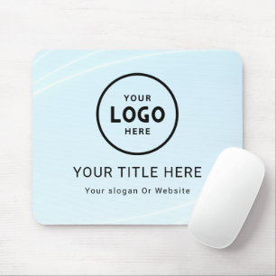 Alfombrilla De Ratón Logotipo de negocios Minimalista moderno
