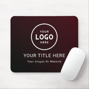 Alfombrilla De Ratón Logotipo de negocios Minimalista moderno