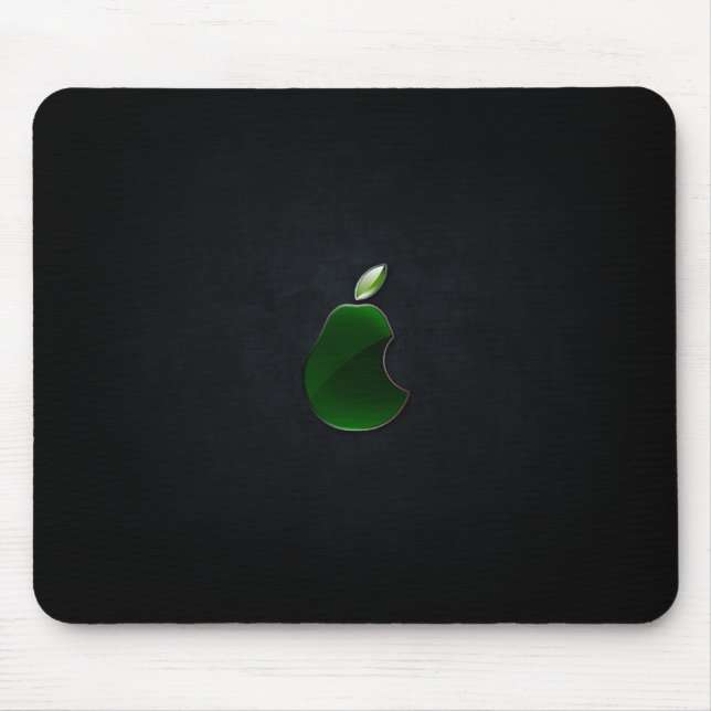 Alfombrilla De Ratón logotipo de pera mousepad (Frente)