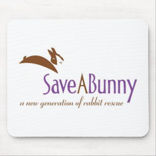 Alfombrilla De Ratón Logotipo de SaveABunny