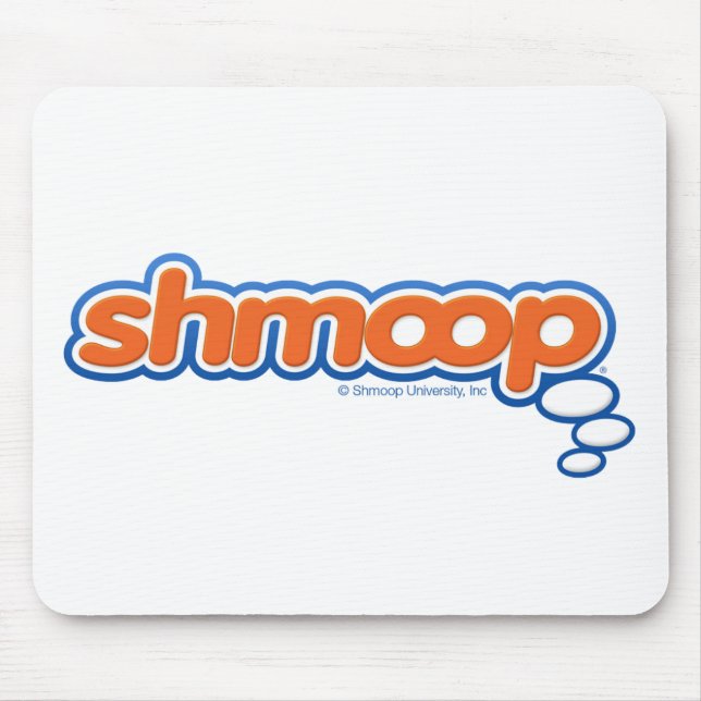 Alfombrilla De Ratón Logotipo de Shmoop (Frente)