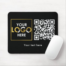 Logotipo de su empresa aquí Código QR moderno