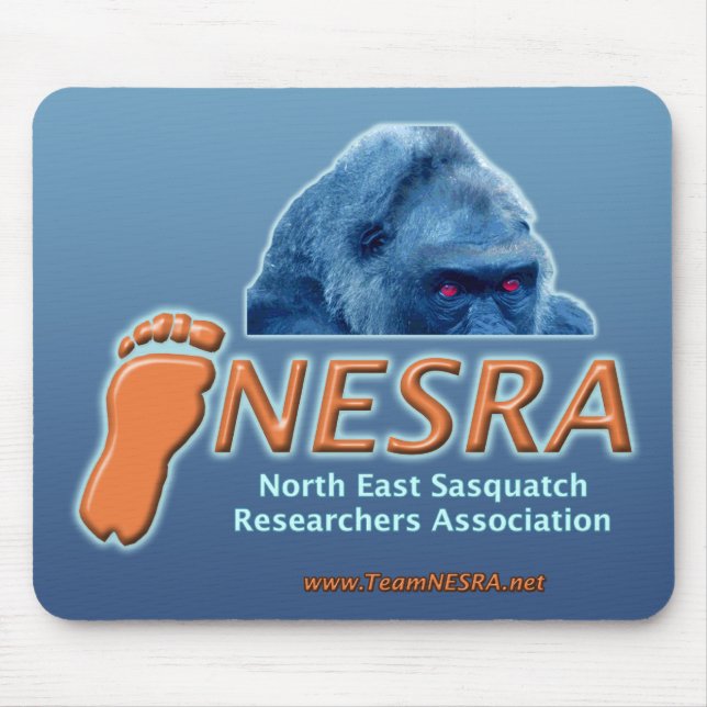 Alfombrilla De Ratón Logotipo Mousepad de NESRA con la criatura (Frente)
