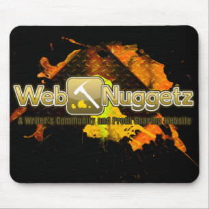 Alfombrilla De Ratón logotipo Mousepad de Webnuggetz.com