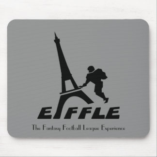 Alfombrilla De Ratón Logotipo negro Mousepad de Eiffle