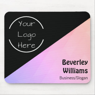 Alfombrilla De Ratón Logotipo personalizado y Mousepad de texto