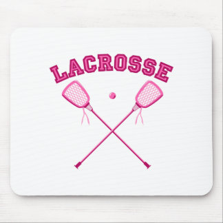 Alfombrilla De Ratón Logotipo rosado de LaCrosse