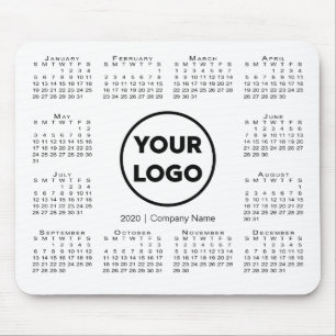 Alfombrilla De Ratón Logotipo sencillo de la Compañía Comercial Calenda