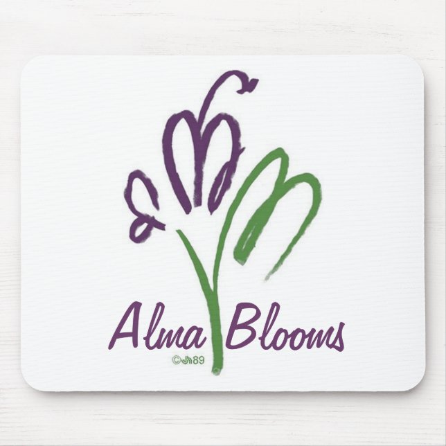 Alfombrilla De Ratón Logotipo y nombre (Frente)