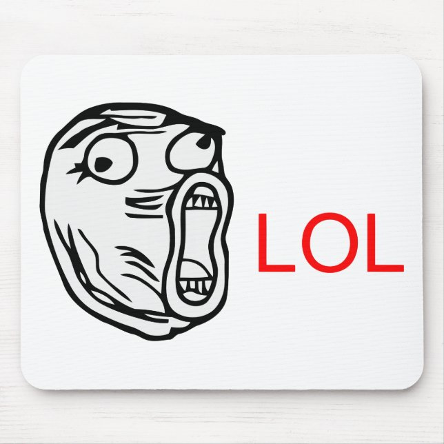 Alfombrilla De Ratón LOL - meme (Frente)