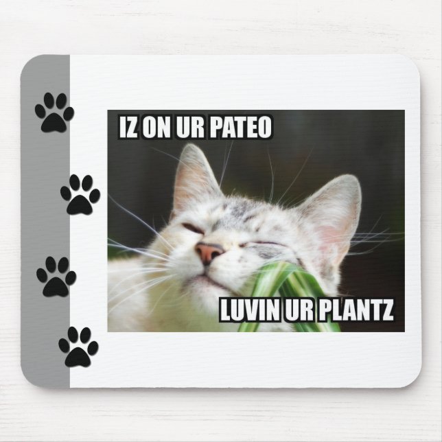 Alfombrilla De Ratón LOLCat Sassy Mousepad (Frente)