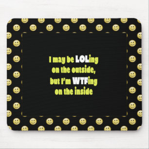 Alfombrilla De Ratón LOLing en la estera exterior del ratón