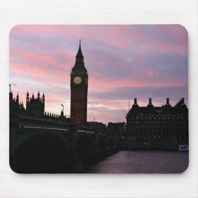 Alfombrilla De Ratón London Sunset (Frente)