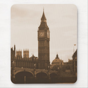 Alfombrilla De Ratón Londres - Big Ben - Támesis - Mousepad