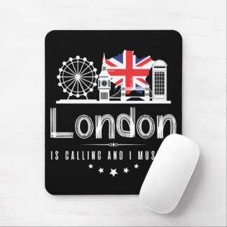 Alfombrilla De Ratón Londres Está Llamando Y Debo Ir A Mousepad