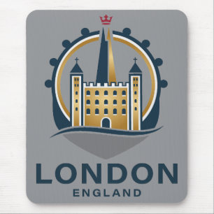 Alfombrilla De Ratón Londres Inglaterra Gran Bretaña