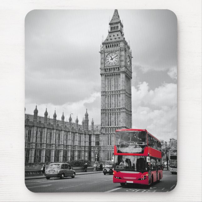 Alfombrilla De Ratón Londres Inglaterra Mousepad (Frente)