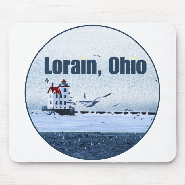 Alfombrilla De Ratón Lorain, Ohio (Frente)