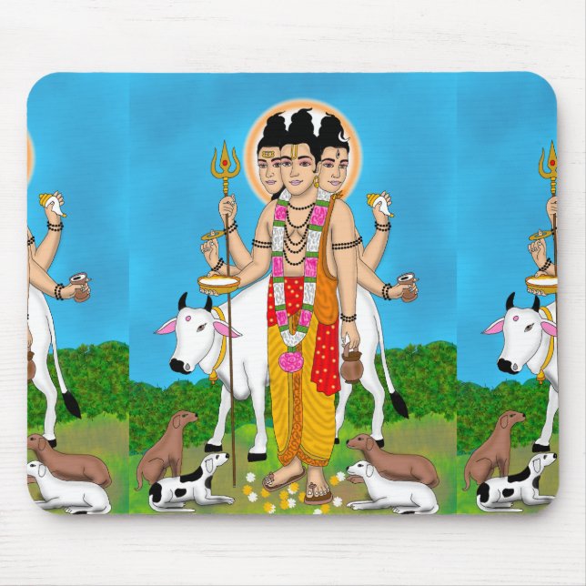 Alfombrilla De Ratón Lord Dattatreya Mouse Pad (Frente)