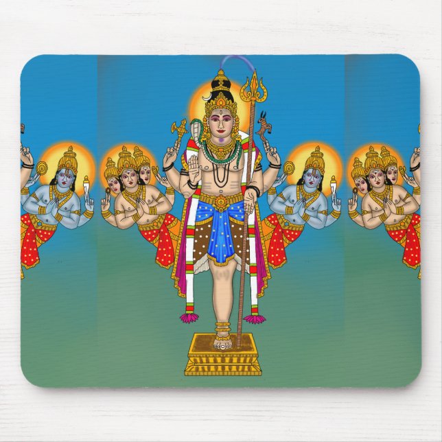 Alfombrilla De Ratón Lord Ekpada (Shiva) Mouse Pad (Frente)