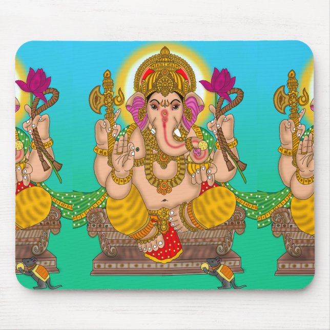 Alfombrilla De Ratón Lord Ganesha Mouse Pad (Frente)