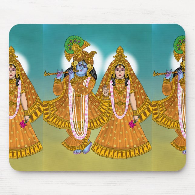Alfombrilla De Ratón Lord Krishna Mouse Pad (Frente)