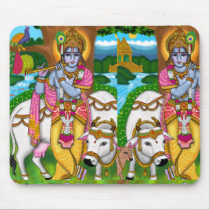 Alfombrilla De Ratón Lord Krishna Mousepad