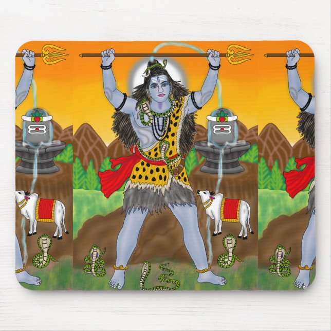 Alfombrilla De Ratón Lord Shiva Mouse Pad (Frente)