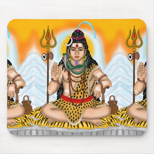 Alfombrilla De Ratón Lord Shiva Mouse Pad (Frente)