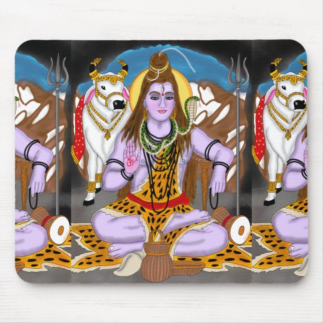 Alfombrilla De Ratón Lord Shiva Mouse Pad (Frente)