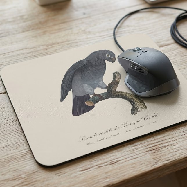 Alfombrilla De Ratón Loro gris Timneh, Psittacus Timneh (Timneh African Grey Parrot, Psittacus Timneh. Mouse Pad)