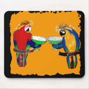 Alfombrilla De Ratón Loros Borrachos