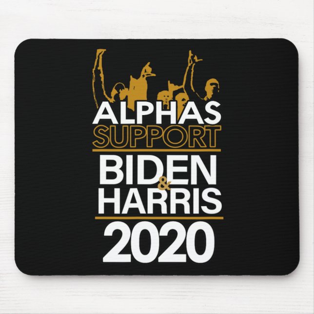 Alfombrilla De Ratón Los Alpes Apoyan A Biden Y Harris 2020 (Frente)