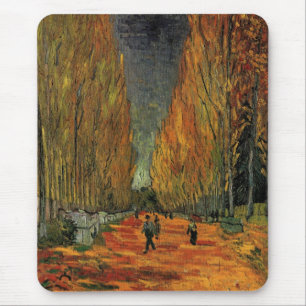 Alfombrilla De Ratón Los Alyscamps (Cementerio) por Vincent van Gogh