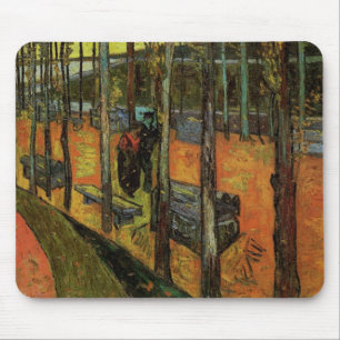 Alfombrilla De Ratón Los Alyscamps (Cementerio) por Vincent van Gogh