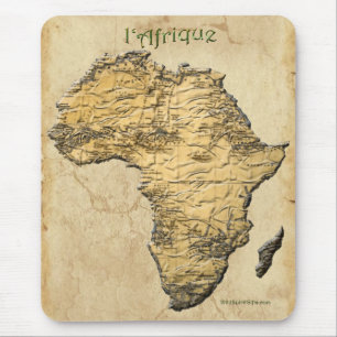 Alfombrilla De Ratón Los amantes de los animales salvajes de África