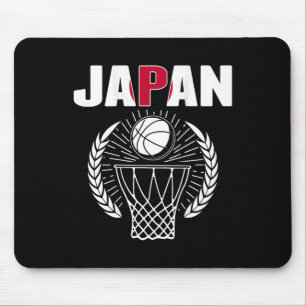 Alfombrilla De Ratón Los amantes del baloncesto de Japón apoyan a los j