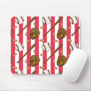 Alfombrilla De Ratón Los amantes del béisbol Mousepad