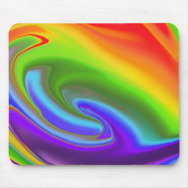 Alfombrilla De Ratón ¿Los arco iris terminan realmente? mousepad (Frente)