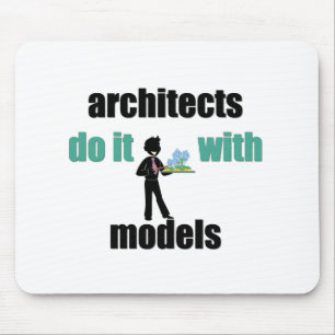 Alfombrilla De Ratón los arquitectos lo hacen con los modelos