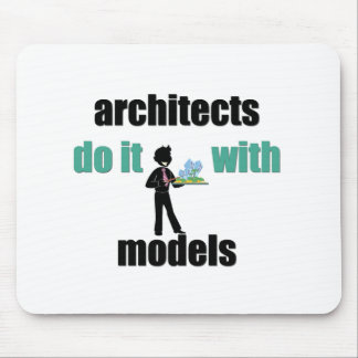 Alfombrilla De Ratón los arquitectos lo hacen con los modelos