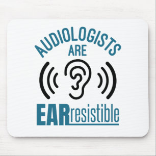Alfombrilla De Ratón Los Audiólogos Son Una Audiología Difícil Resis
