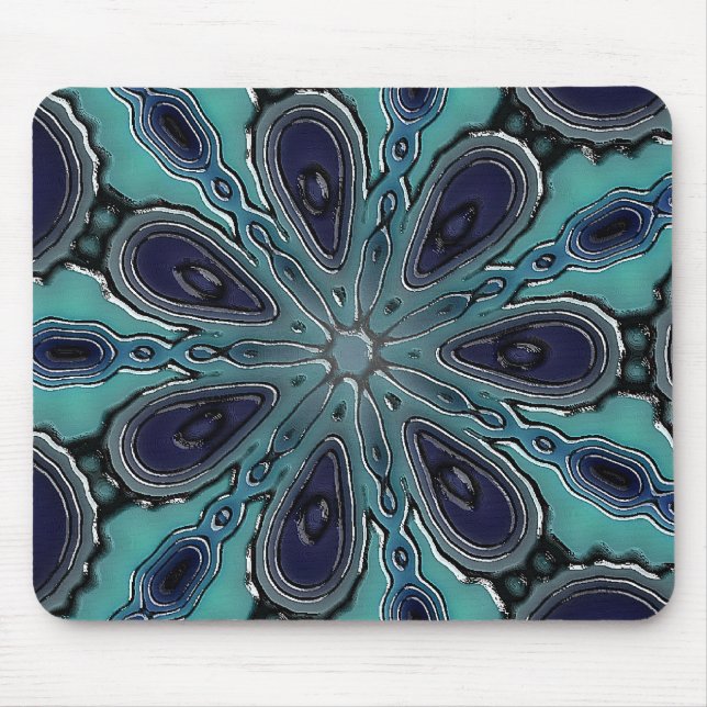 Alfombrilla De Ratón Los azules Mousepad (Frente)