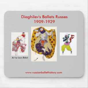 Alfombrilla De Ratón Los ballets Russes Mousepad de Diaghilev