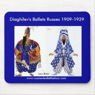 Alfombrilla De Ratón Los ballets Russes Mousepad de Diaghilev