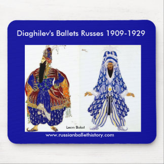Alfombrilla De Ratón Los ballets Russes Mousepad de Diaghilev