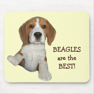 Alfombrilla De Ratón Los beagles son el mejor Mousepad